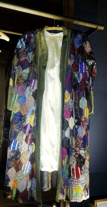 Patchwork dressing gown/evening coat from Hand Made Tales: Women and Domestic crafts at London Metropolitan University.: 